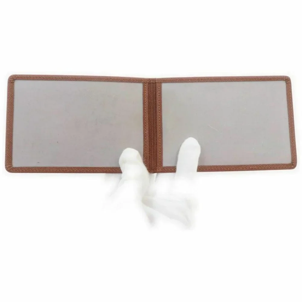Louis Vuitton Brown Leather Card Case Pass Holder